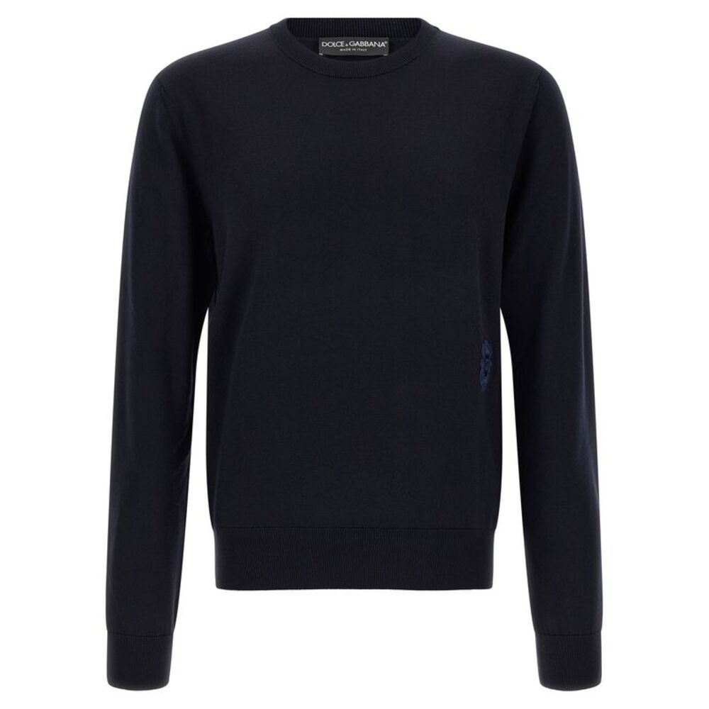 Dolce & Gabbana Men Heraldic Coat Of Arms Sweater